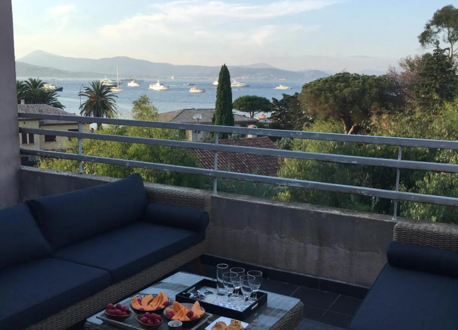 Terrasse Vue Mer, Saint-Tropez France